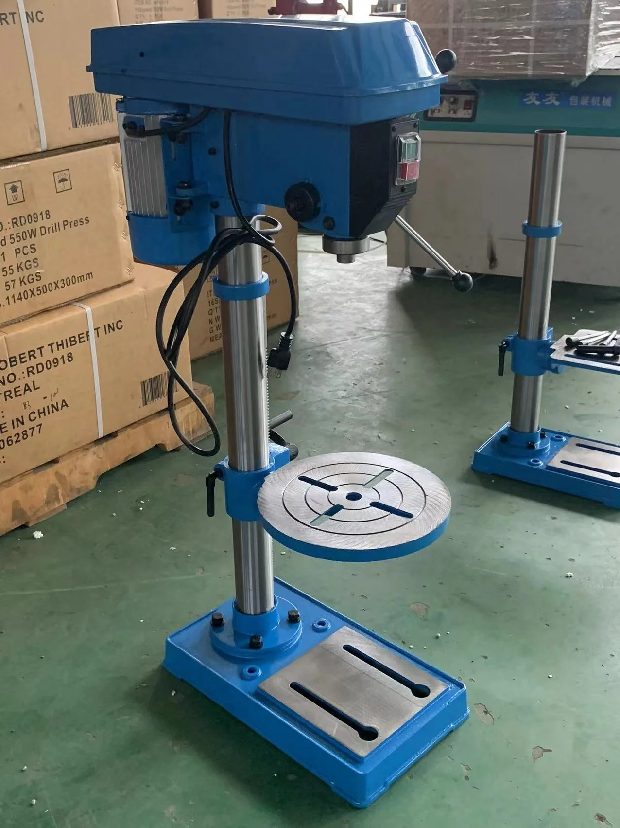 CE Approval High Quality Floor Type Pillar Column Drill Press Drilling Machine 13mm 16mm 20mm  25mmmwith Cheap PricesSP5213A