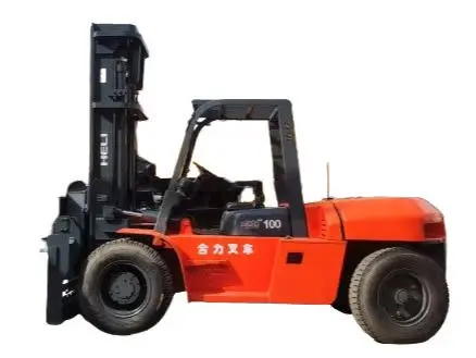 China brand 10ton used Forklifts Heli cpcd100 on hot sale in Good condition