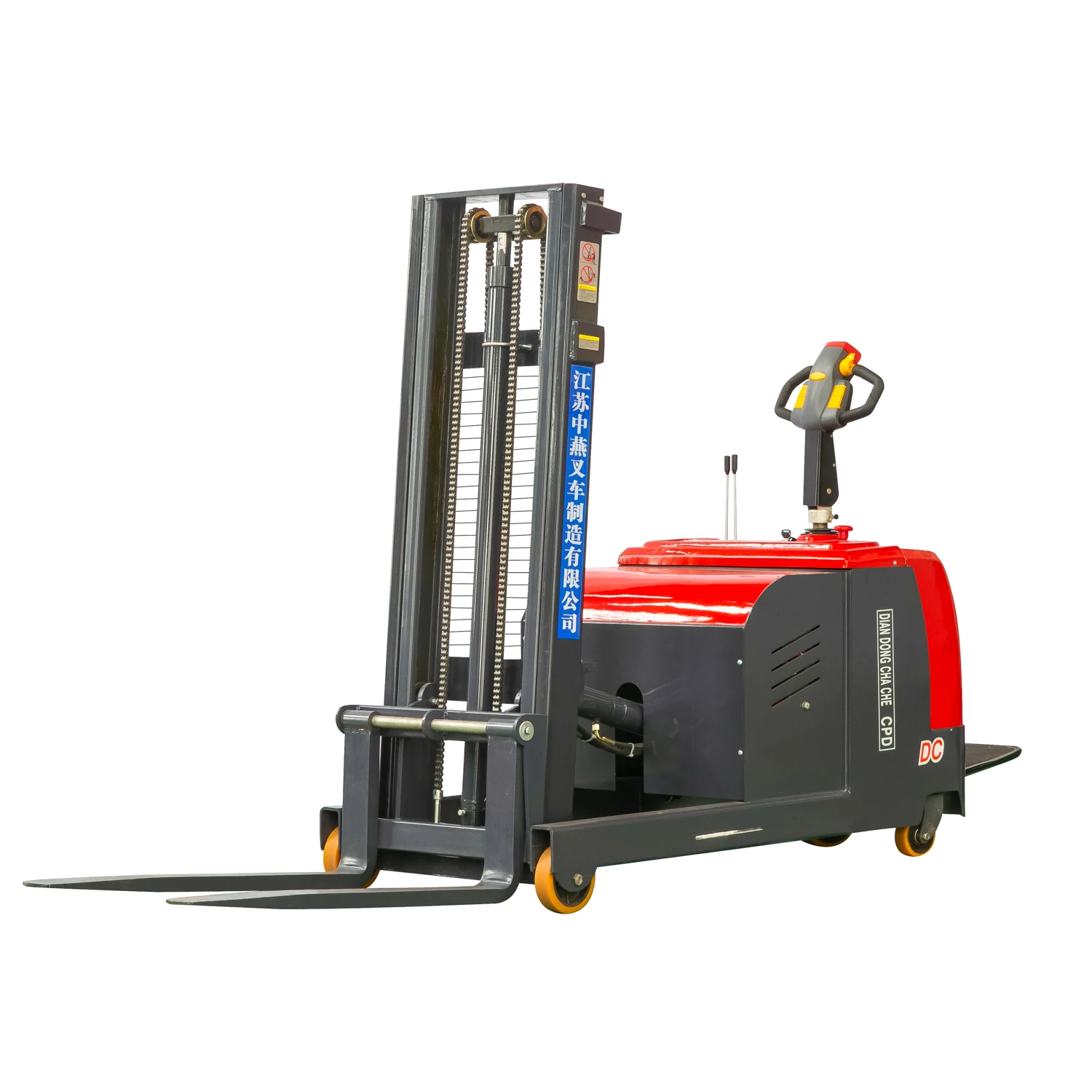 1.5 ton 2 ton Stand driving Counterbalance Electric Forklift telescopic telehandler hot sale