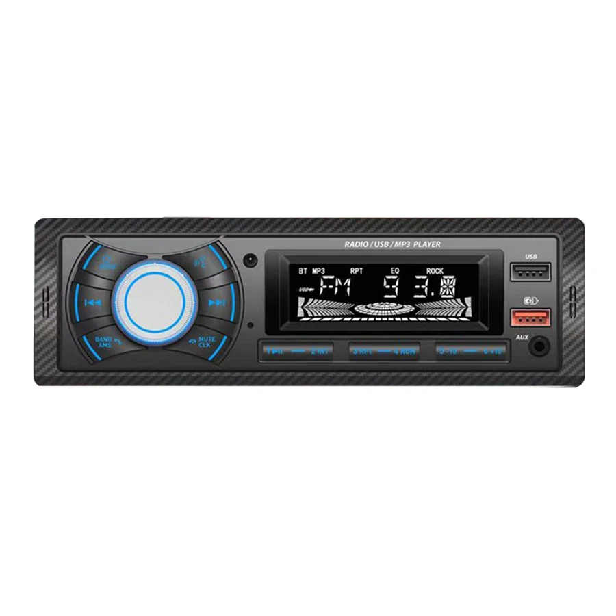 Car MP3 Player Bluetooth Stereo Autoradio Car Radio Music 1 DIN BT 12V USB SD TF Card AUX LCD High Power