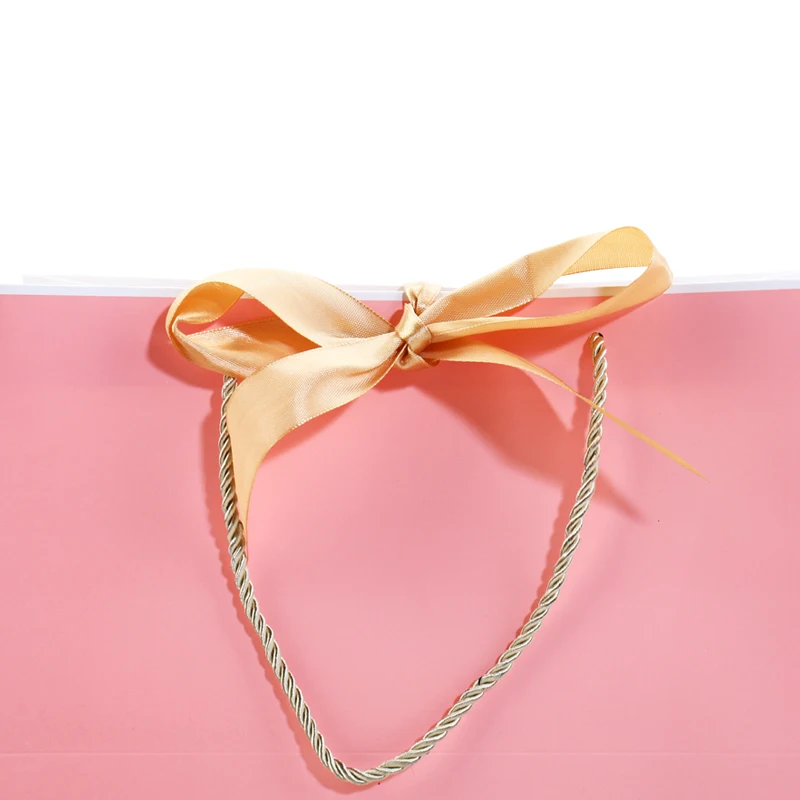 Custom uniquecolour printing commercial luxury shopping gift paper bag