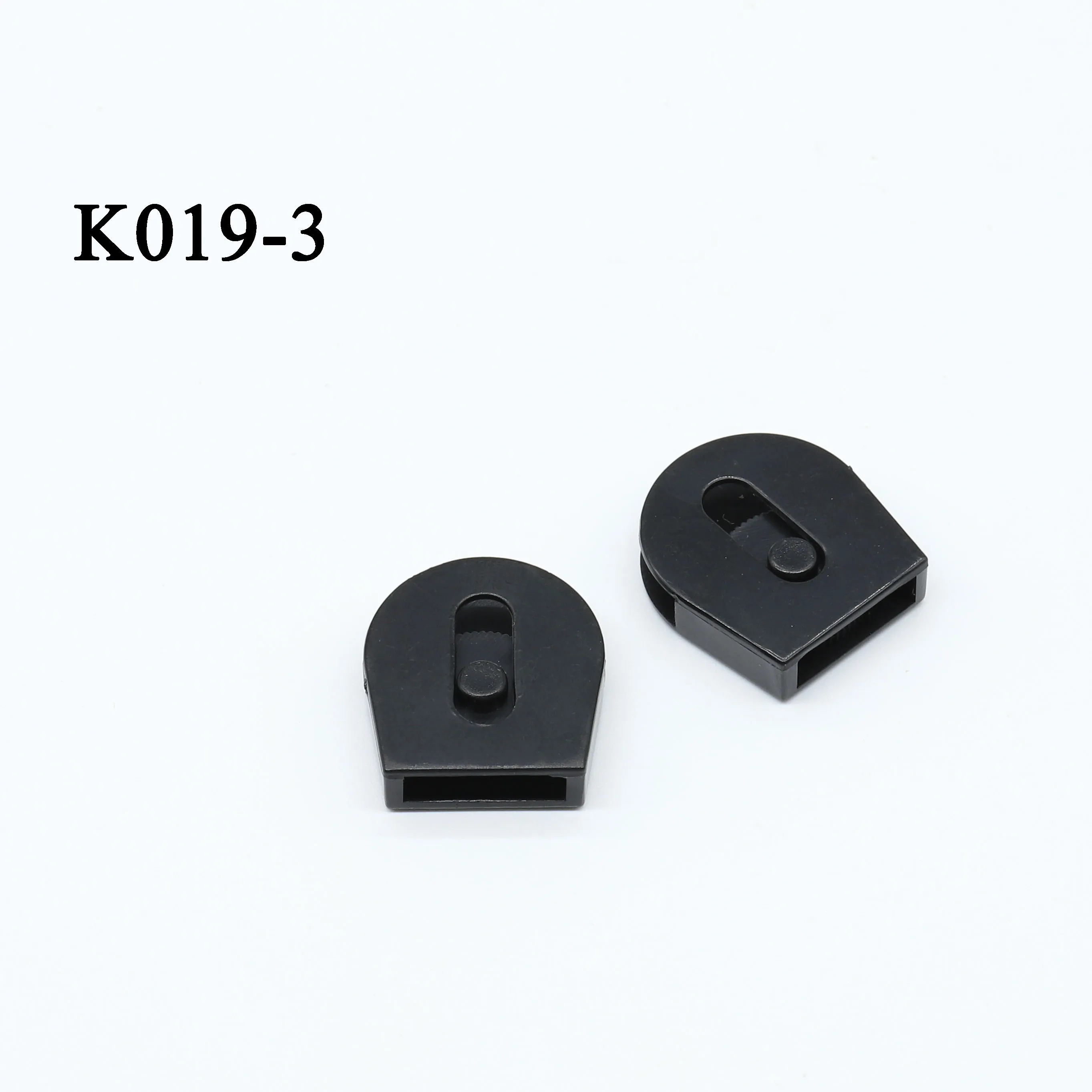 Plastic Wheeled Cord Lock Clamp Toggle Stopper for Paracord Drawstrings Clothing Bungee