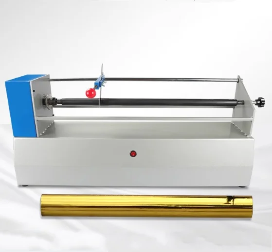 Electric Gilding Paper Roll Slitter 640mm Aluminum Foil Cutting Machine
