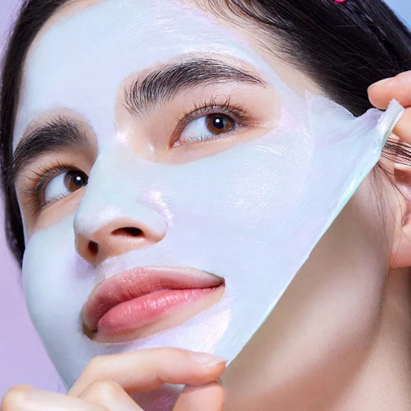 Private label anti acne deep cleansing removal blackheads black charcoal peel-off mask