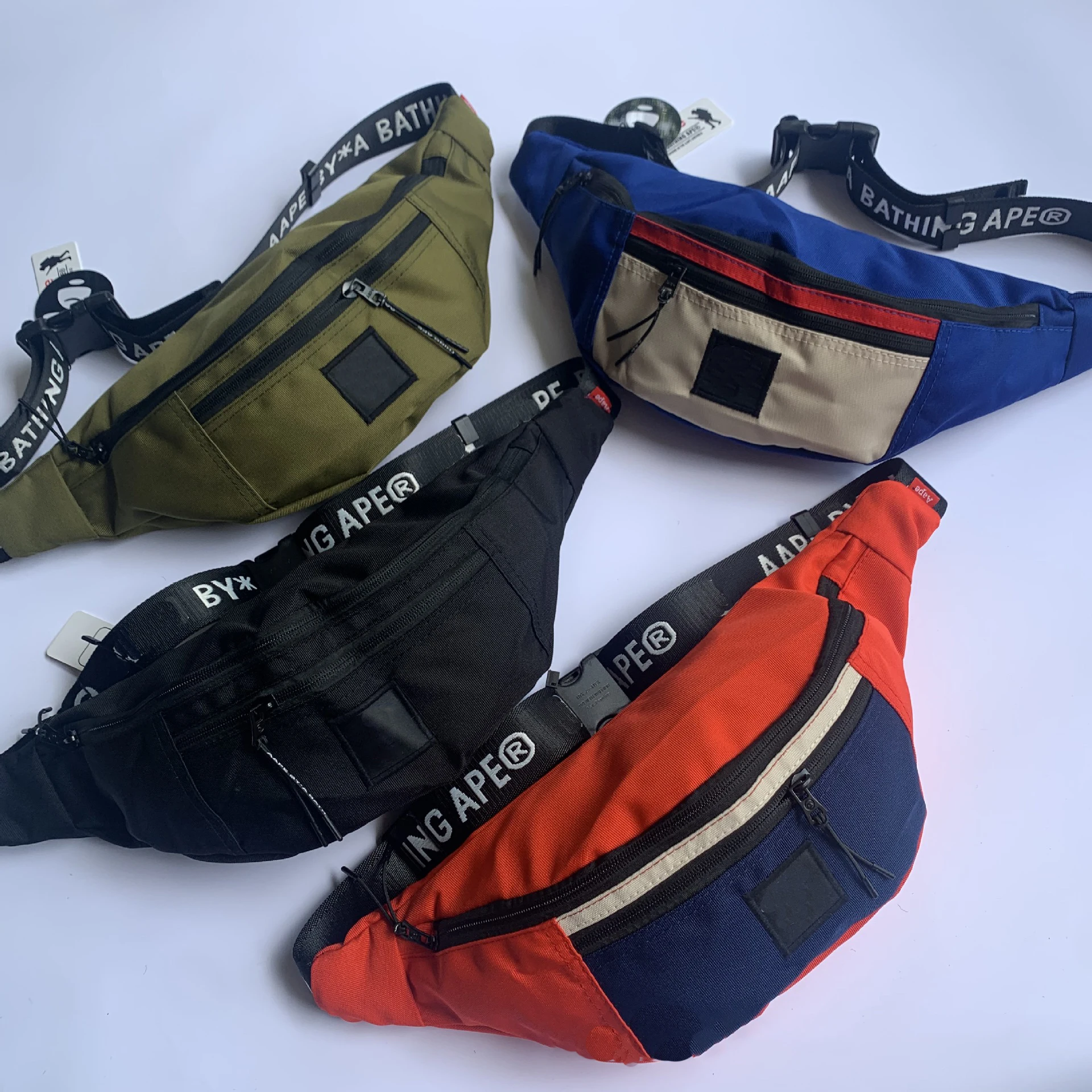 Waterproof Running Cycling Fanny Pack Waterproof Cycling Bag Women Cross Body Waist Pouch Tactical Belt Bag