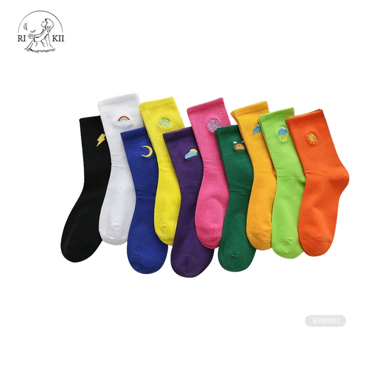 
JD- O080 socks custom embroidery custom embroidery socks 