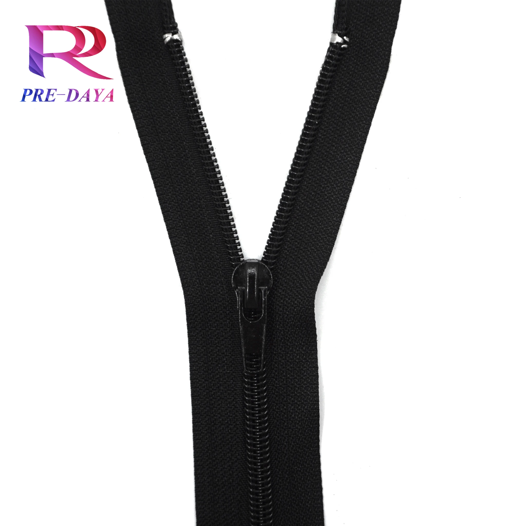 High Quality Good Selling Custom Colorful 3# 5# 7# 10# Jackets Zip Nylon Zipper Open End for Garments