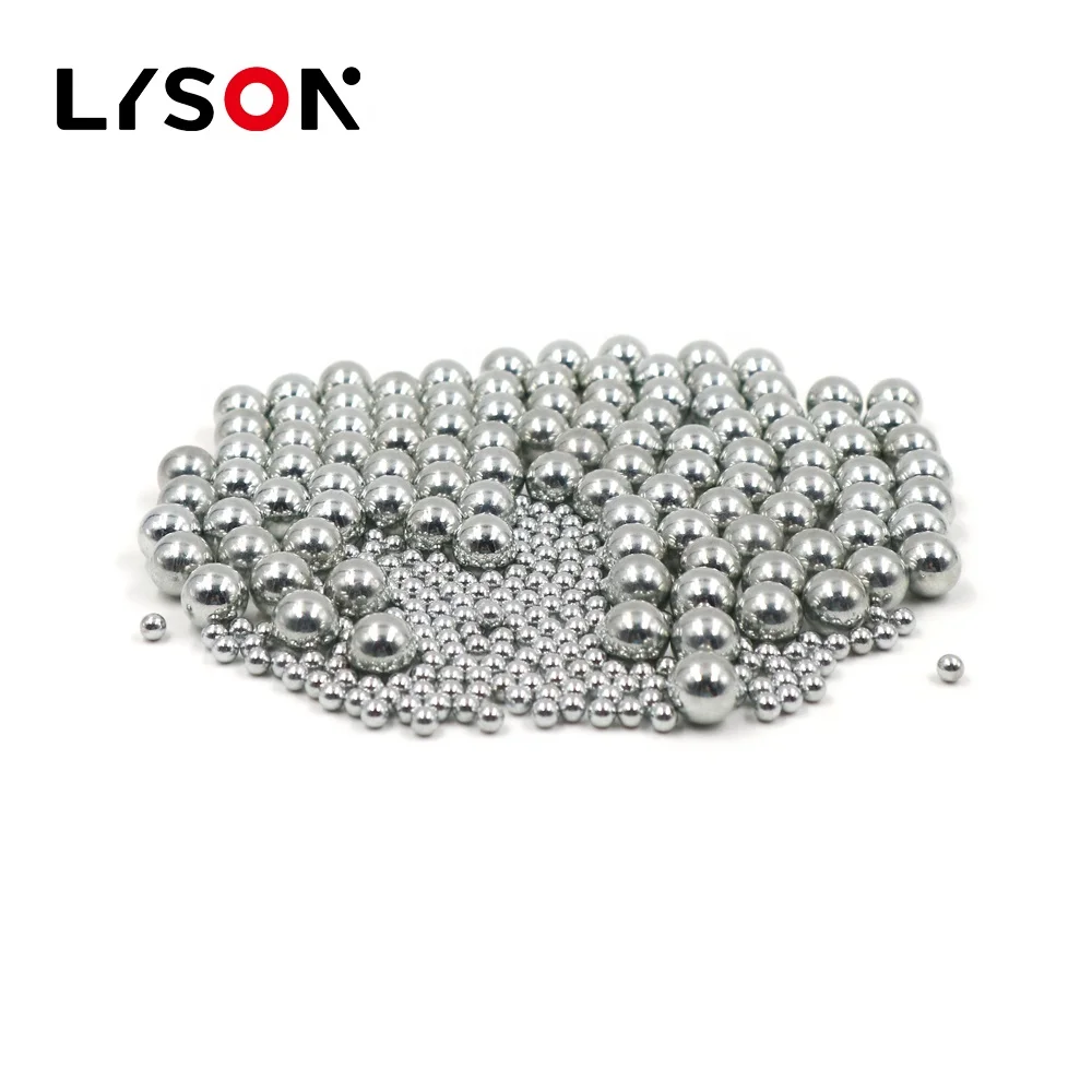 Food grade 3mm 4mm stainless steel media ball bottle decanter cleaning balls