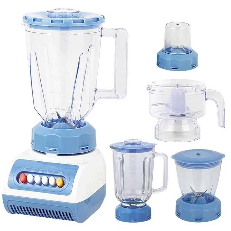 350W 4 Speeds 1.5L Plastic Jar Glass Jar  Electric 999 Blender Juicer Blender Food Blender
