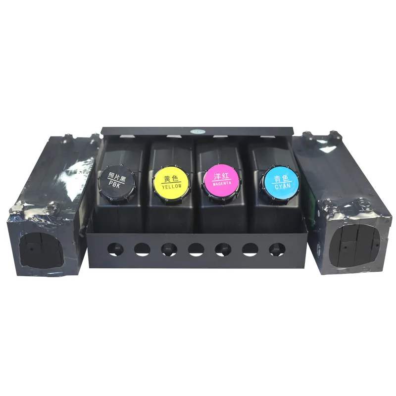 LETOP Ciss Continous Ink Tank Supply System 4PCS Ink Pot with 8PCS Ink Cartridge