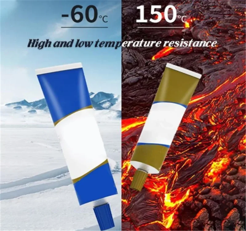 Castings Repair Glue Metal Repairing Adhesive Super Glue Iron Steel Auto Radiator Water Tank leakage Plugging Welding Glue