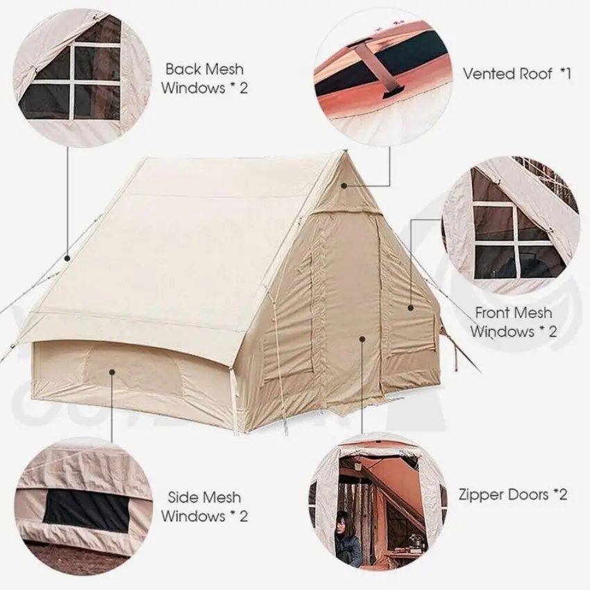 Middle East Arab desert outdoor camping house glamping tents outdoor tents waterproof camping