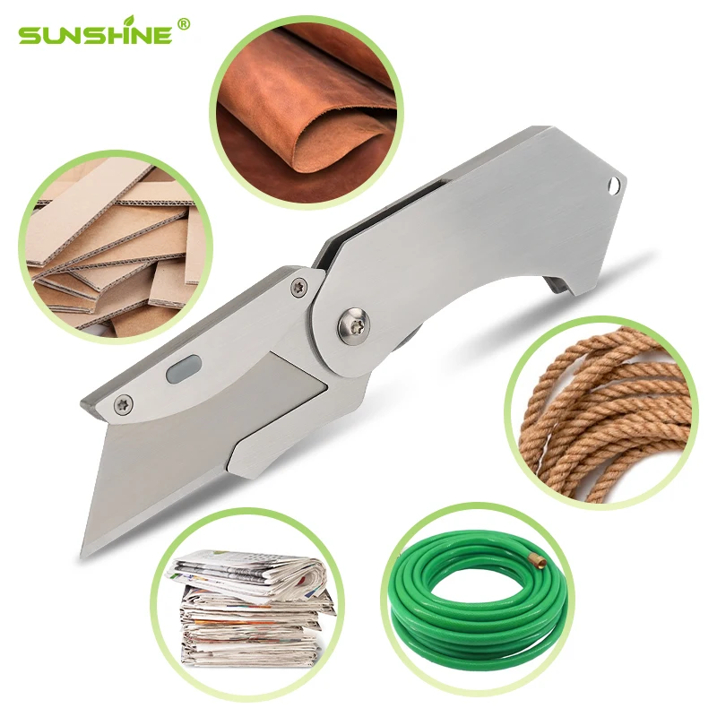 SUNSHINE New Item Paper Knife Utility Knife Retractable Blade Cutter for Promotion Gift Custom Made Customize Office Paper Knife