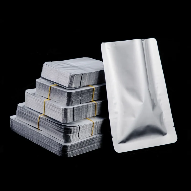Heat Sealing Mylar Aluminum Foil Bags Reusable Mylar Storage Bags With Sheets Self-Adhesive Label Stickers Mylar Bag For Food