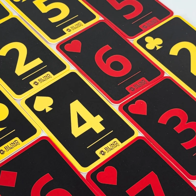 Custom Paper Emboss Game Card Texture Embossing Printing Poker Card for Party
