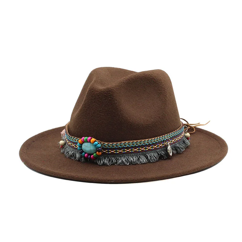 Высокое качество 2021 женская новая дизайнерская мини широкая лента логотип с фетровой шляпой