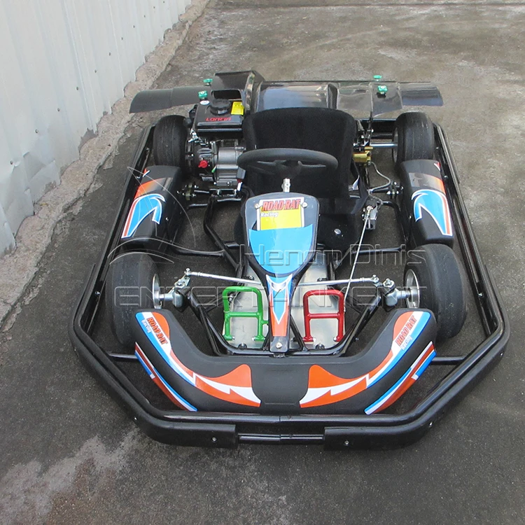 Hot Sale Cheap Kids Single Seat 90CC Lifan Engine Go Kart Amusement Fun Car Racing Games 1 Seat Kids Gasoline Go Kart Ride
