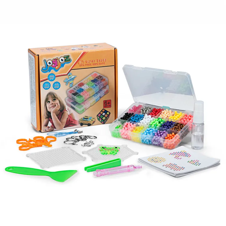 
24 colorful water beads 3D puzzle water beads diy 