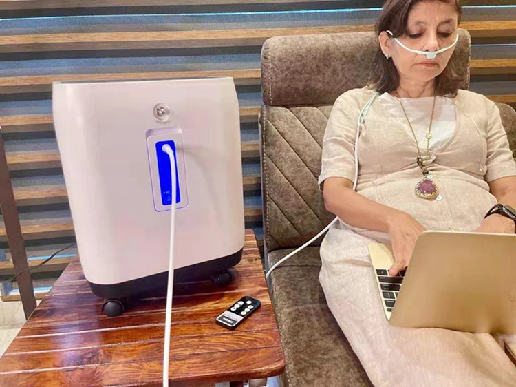 Cheap 2-10L Oxygen-concentrator Lowest Noise Hd Led Display High Purity Home Oxygen Concentrator Prices With Nebulizer