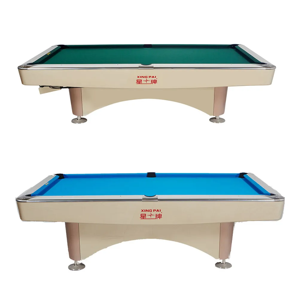 Factory Xingpai Star XW138-9B Professional Competition 9-Ball Steel Frame Slate Pool Billards Table Biliardo 9ft