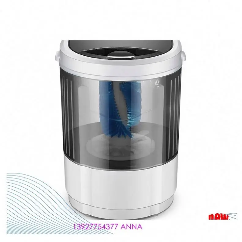 Маленькая черная портативная мини-машинка для мытья обуви, стиральная машина для сухой уборки