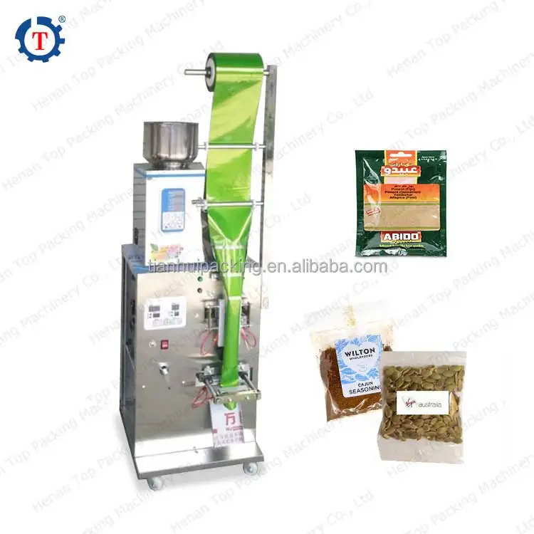 Cocoa Spice Chili Pepper Milk Sachet Pouch Bag Packing Filling Sealing Machine