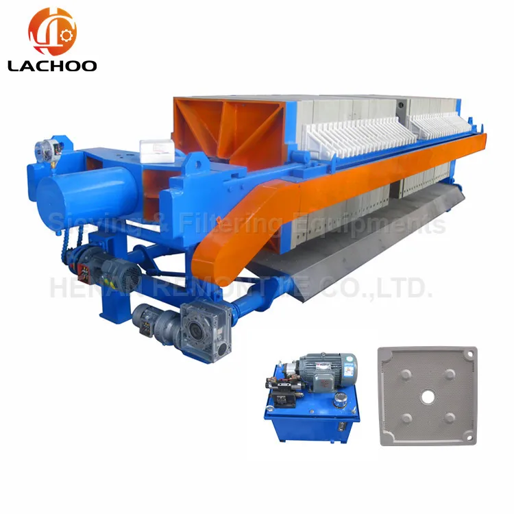 Industrial Filter Press Machine with Automatic Cloth Washing System