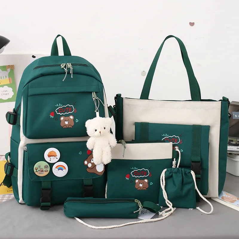 Top Sale Guaranteed Quality Cute Cartoon Backpack Set Sublimation Backpack School Bags