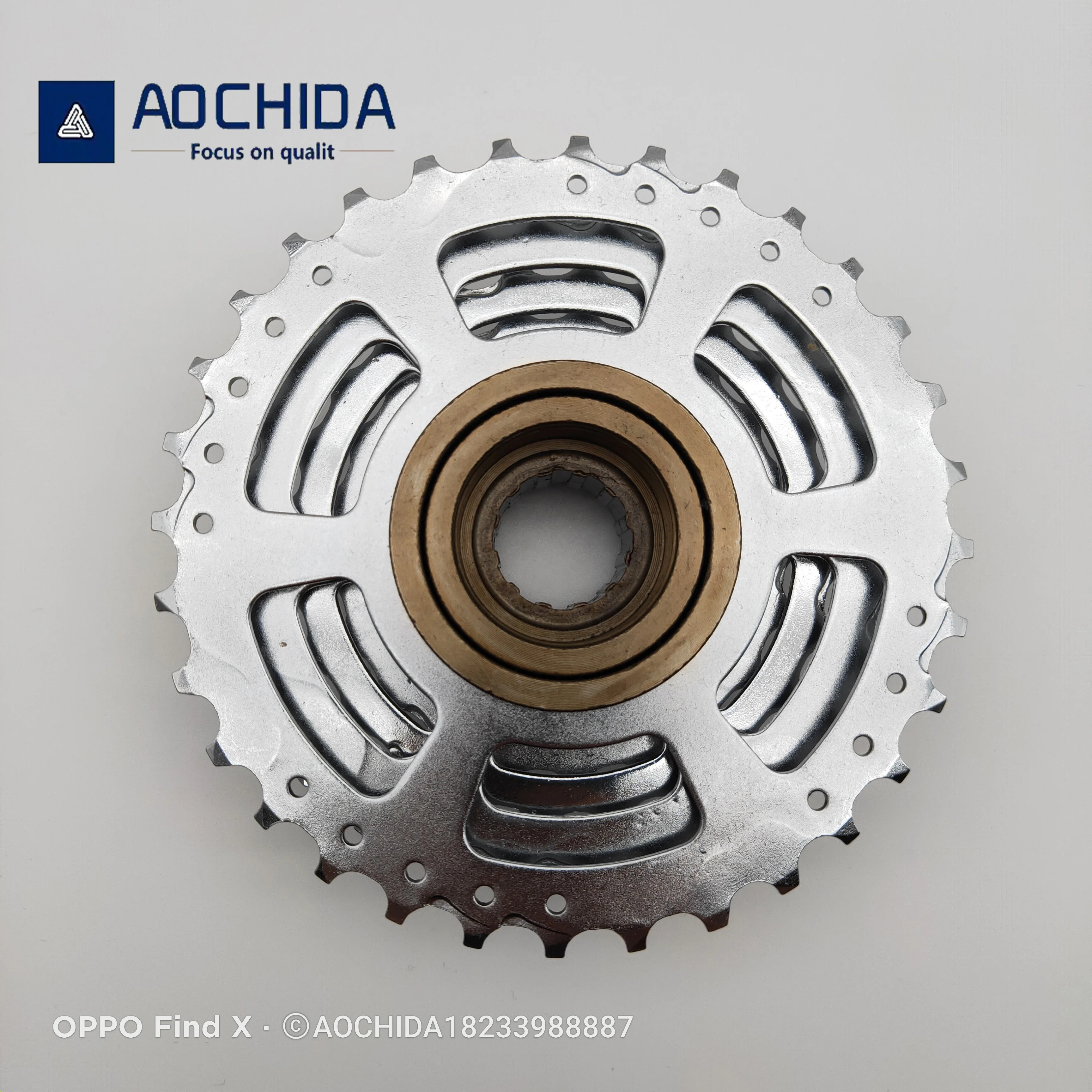 13t-32t rotary positioning electroplating bicycle free wheel highway bicycle high quality bicycle flywheel 8-speed bright color