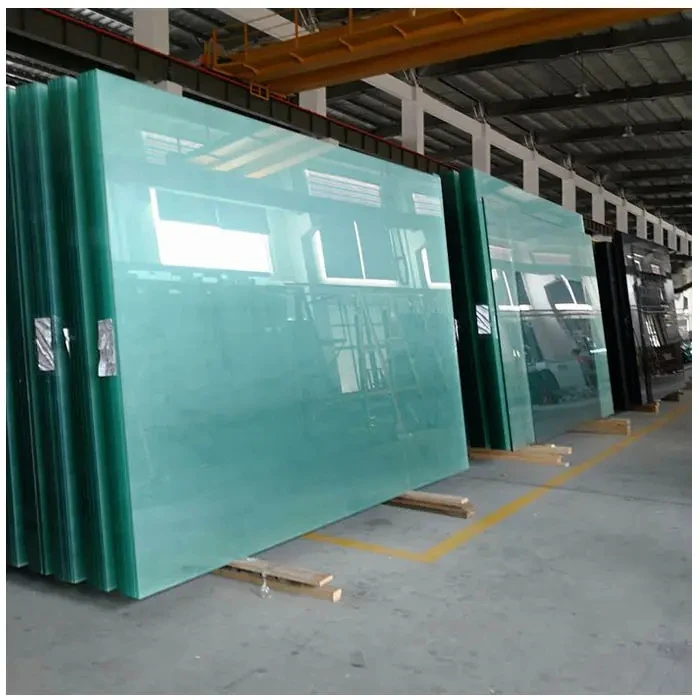 12mm Tempered Glass Sheet Custom Big Size Safety Toughened Processing Glass Plant
