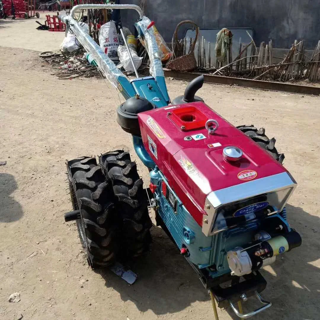 Аксессуары отправлены как подарки новый стиль портативный ручной Ploughing Прогулки трактор два колеса дизель 10% Off