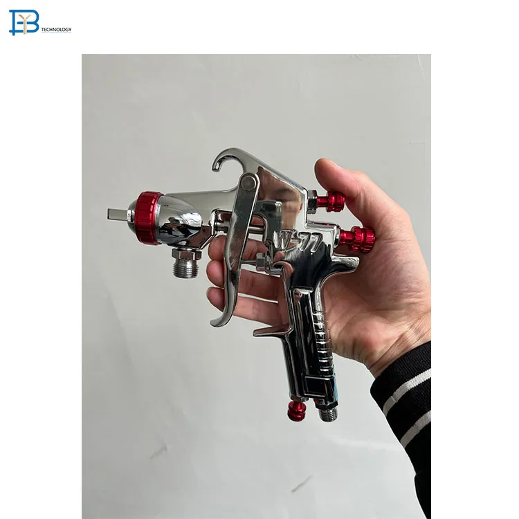 New HVLP LVLP Air Spray Gun W-77 for Car Painting with 2.0mm 2.5mm 3.0mm Nozzle Size