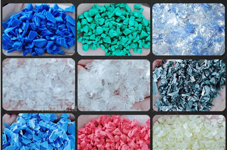 pet plastic bottle crusher shredding machine shreder plastic recycling crusher plastic crusher conveyor