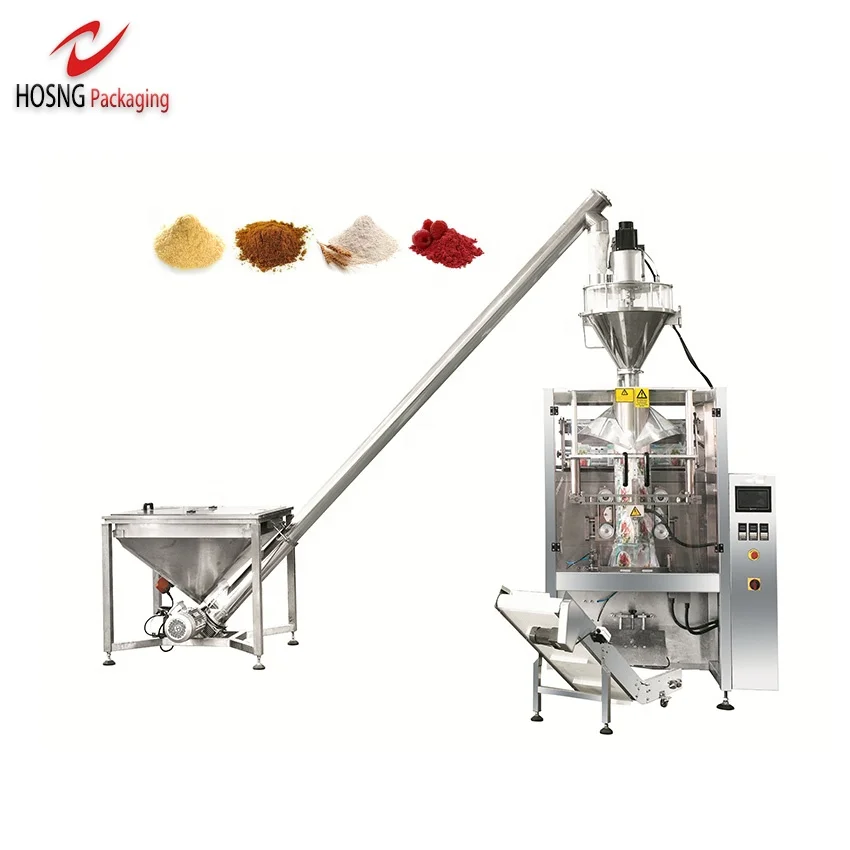 Factory Price Full Automatic Small Spice Cornstarch Chilli Powder Packaging Machine Plastic,Packaging 100-5000ml 720mm