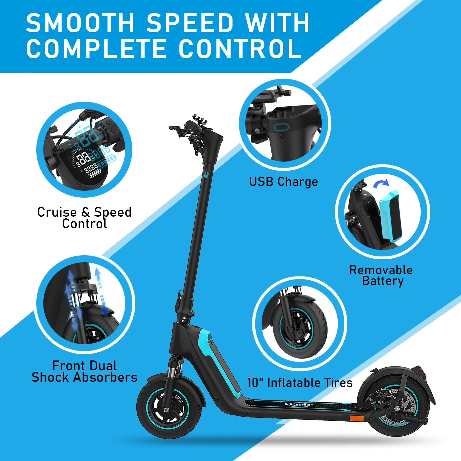 Hot Selling Disc Brake Electric Scooters Adults Man Folding Electric Scooter Manufacturer E Scooty Scooter Electric