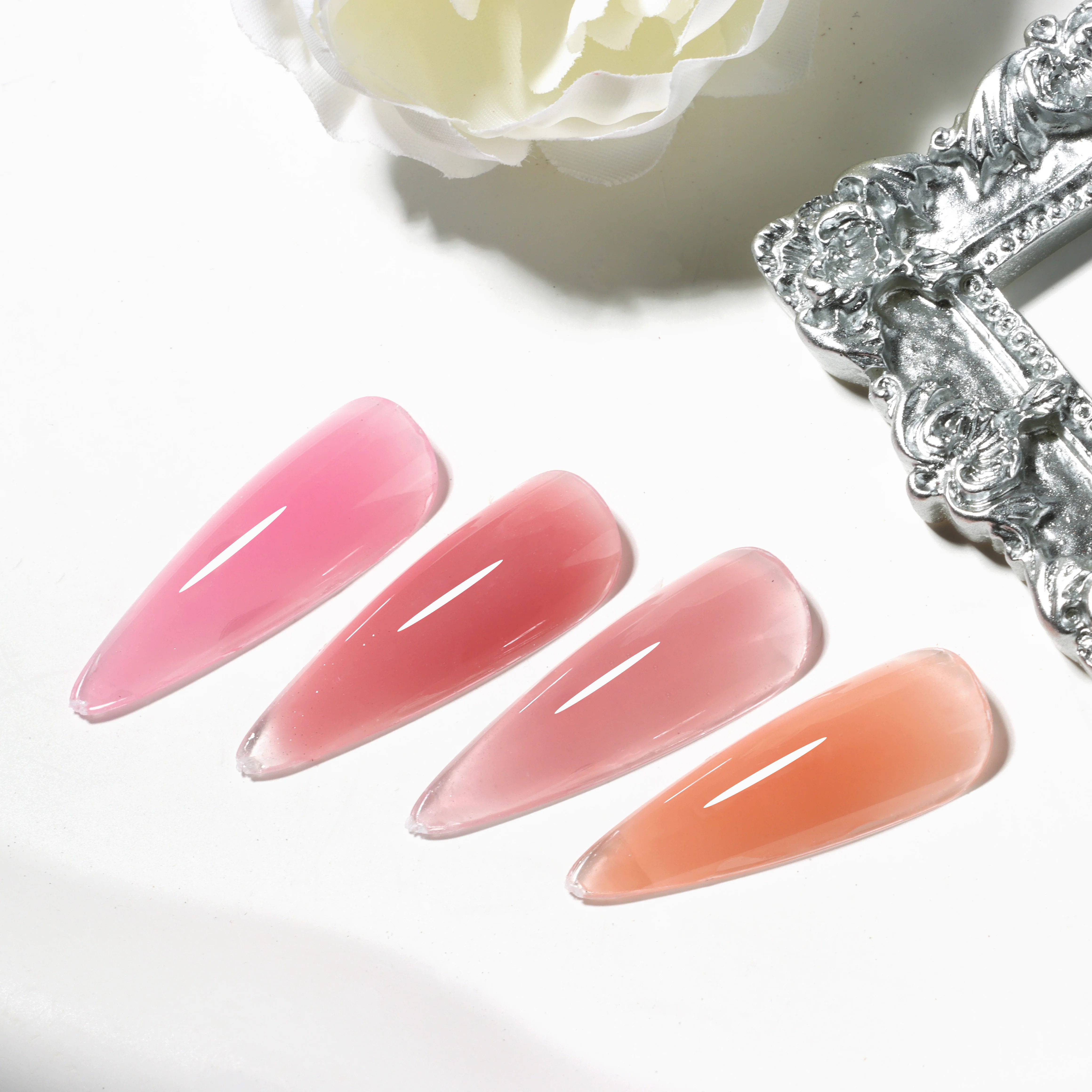 Nail Extension Gel Poly Acrylic Gel Set Kit 27olors OEM Custom Logo Private Label Solid Acrylic Nail