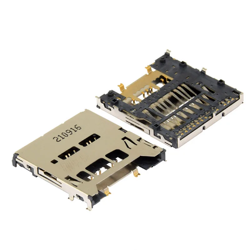 32-NS135-T1151-10-W Sim Socket Sim Card Connector