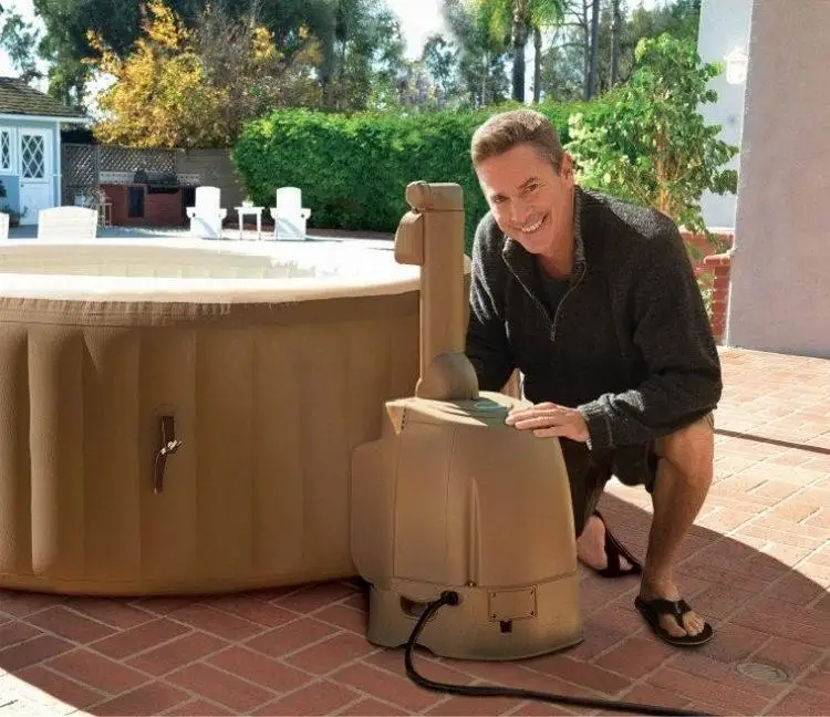 INTEX 28426 size 196x71cm 4-6 Person bubble massage purespa pool Inflatable hot tub Spa swimming pool for sales