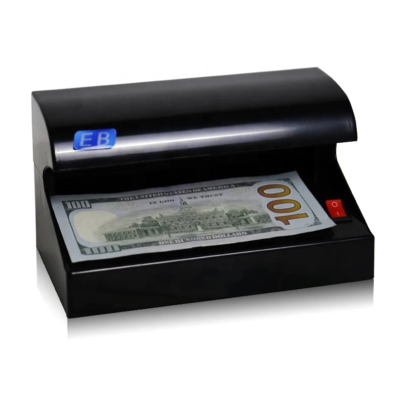 DC-101-3 Small Portable Fake Money Detector with UV lamp Counterfeit Bill Detecting machine for all currencies