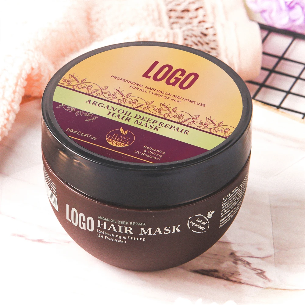  Professional Salon OEM Private Label 100% Natural Organic Argan Oil Deep Repair Smoothy Hair