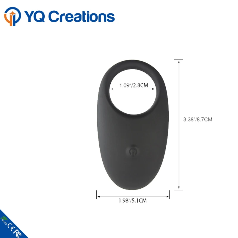 Wholesale Powerful Silicone Vibrating Penis Cock Ring Vibrator For Male  Men Sex Toys Vibrator