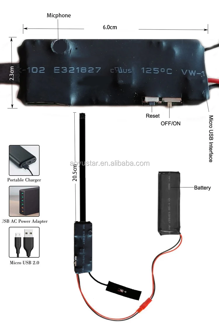 Spy Recorder 1080P HD Mini IP Wireless  Hidden Camera  new APP Remote Monitor System RMON Wifi Camera Remote monitoring