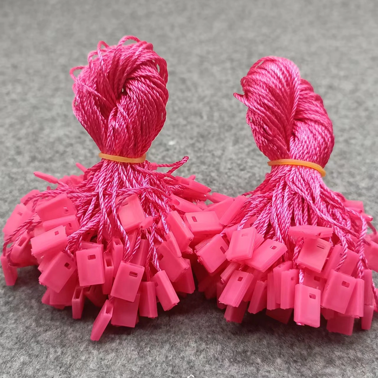 Manufacturers wholesale cheap custom logo clothing tag rope, tag rope with gold foil stamping or embossing clothing