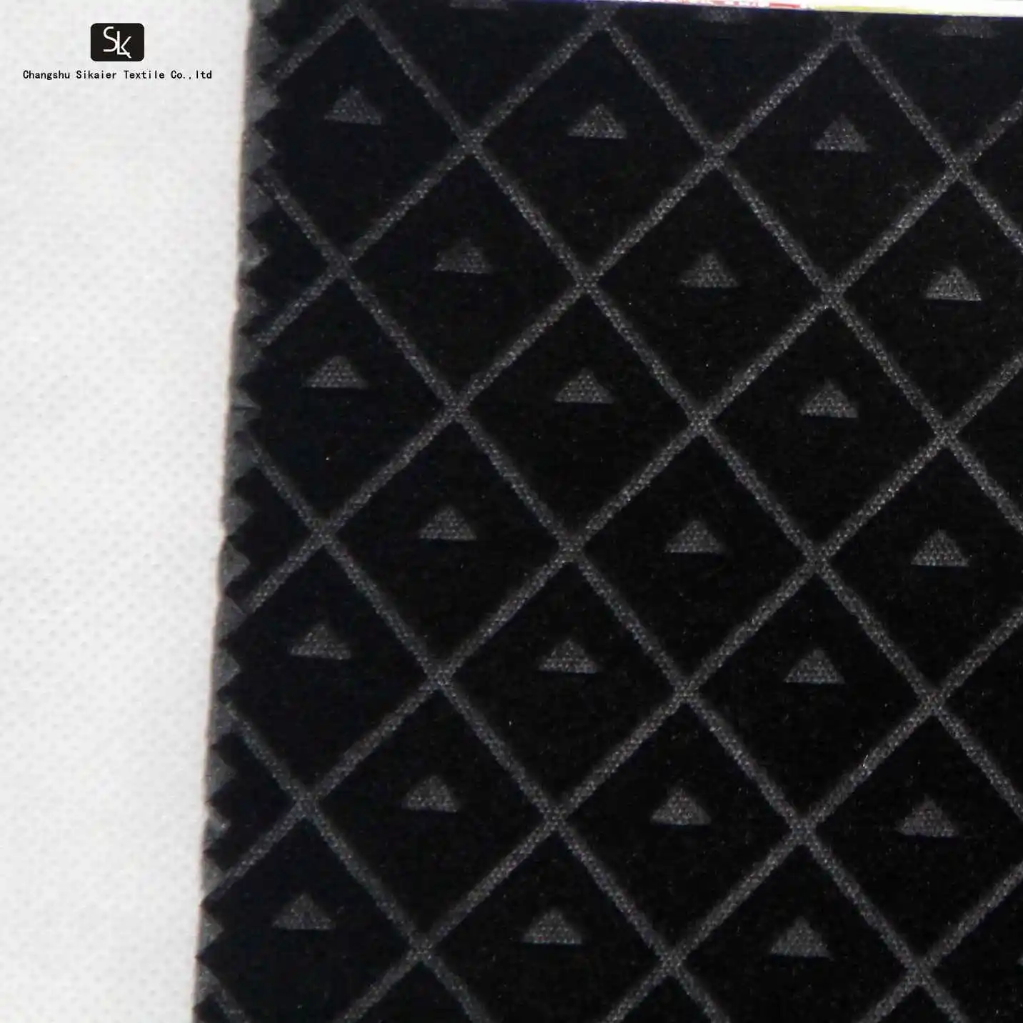 Автомобильная жаккардовая ткань с глубоким тиснением