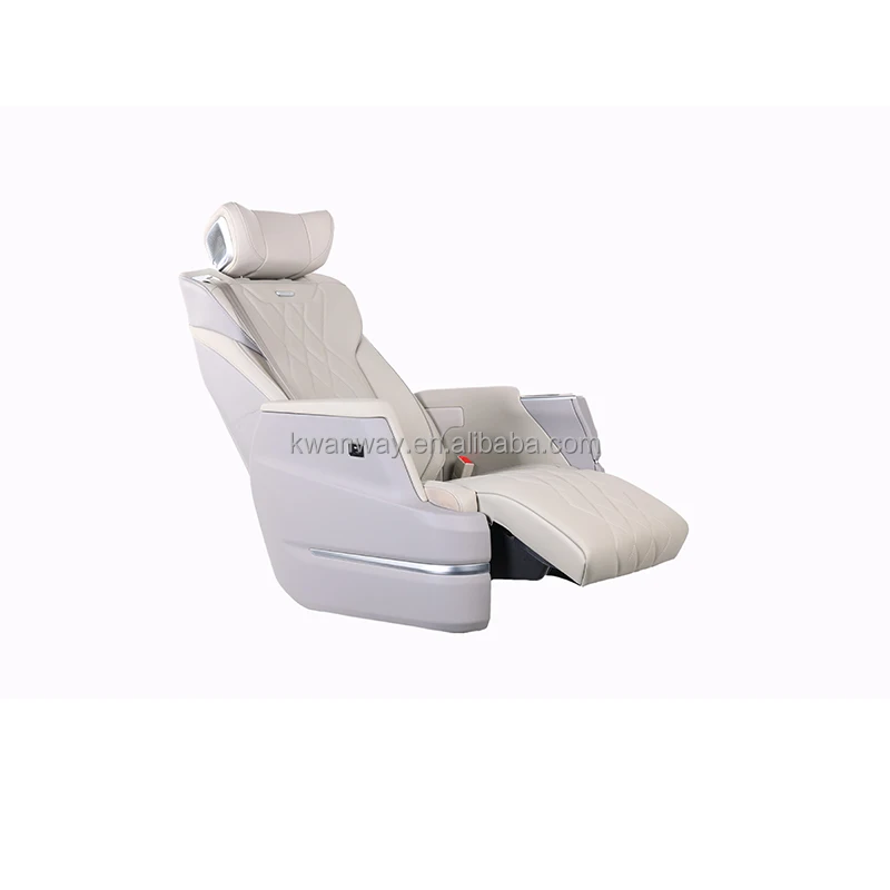 Factory Hot Sales Vip Seat with Touch Screen Control for Vito Vclass Alphard Vellfire Leather Customized Logo Vans Seat