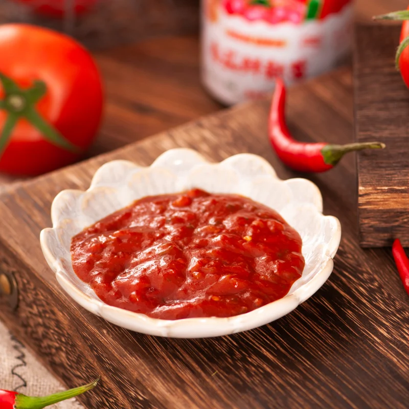 Cooking Seasoning Spicy Tomato Paste Wholesale Bottled Tomato Sauce