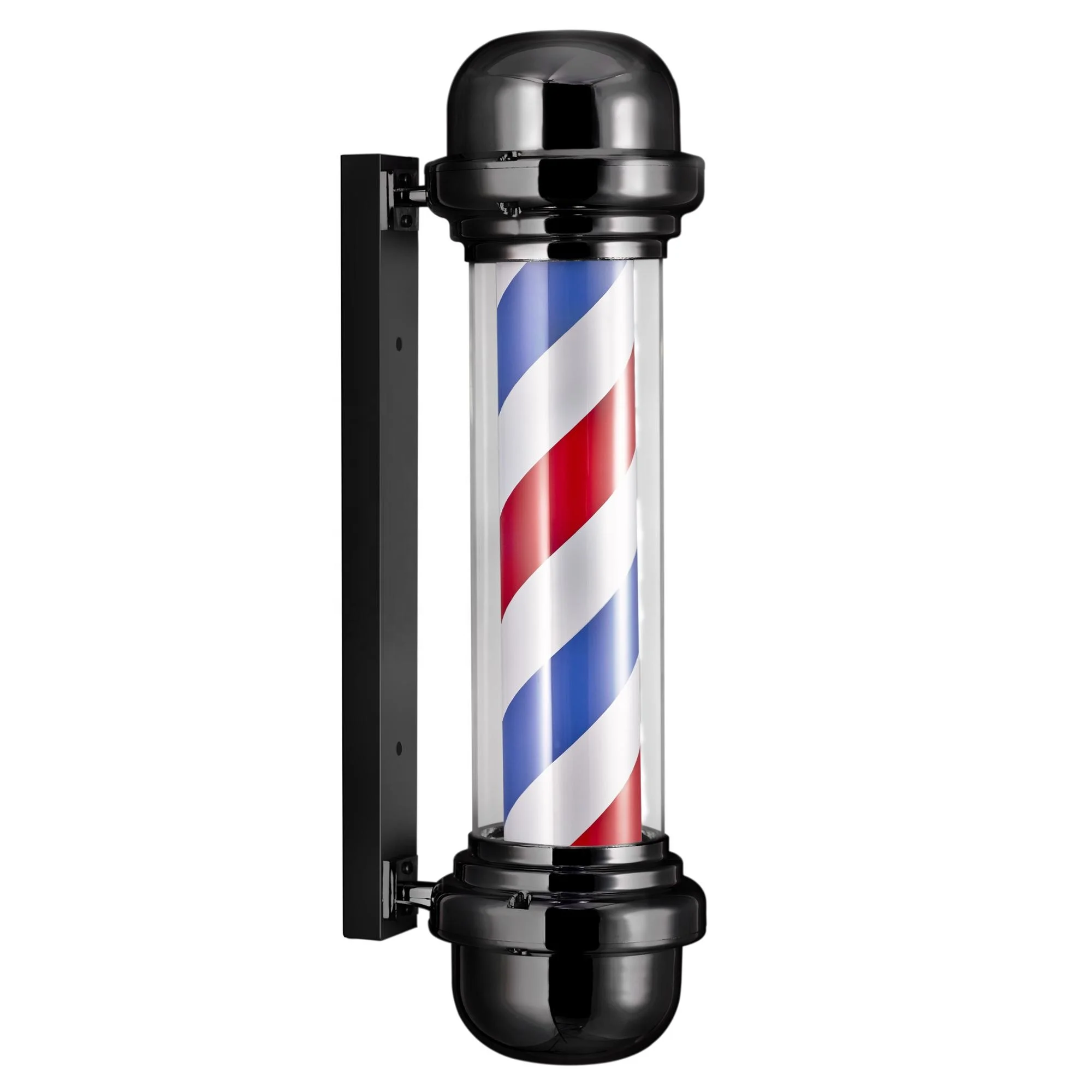 M315  High quality  barber shop sign LED light barber pole ABS
