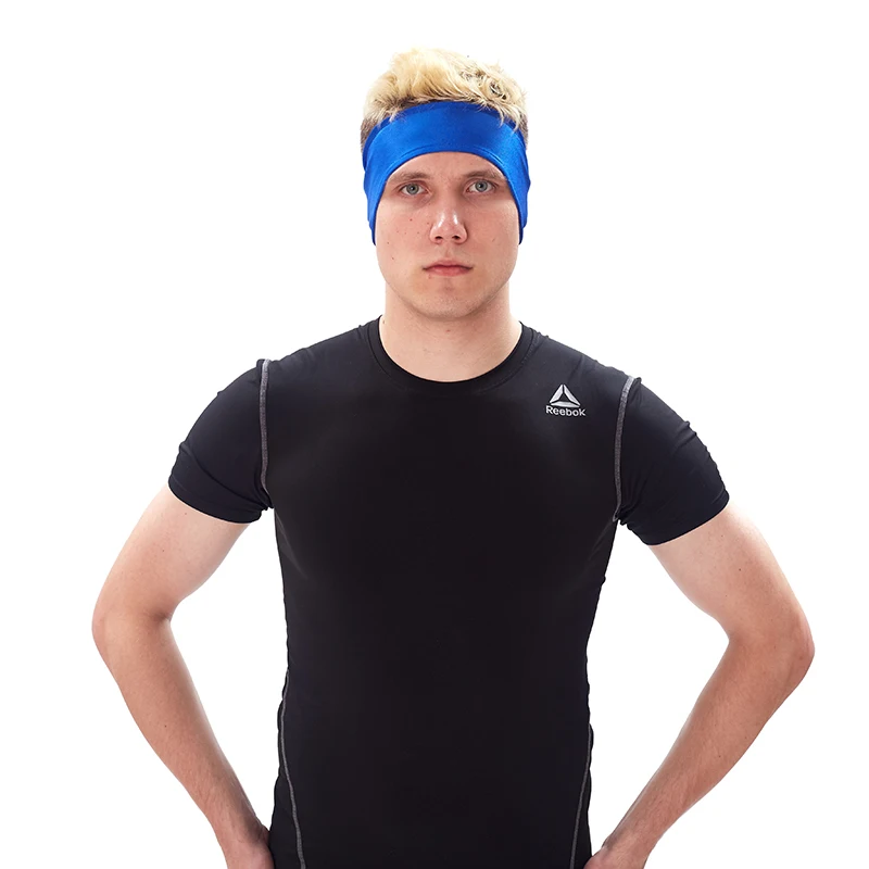 Absorbent new products china custom wide headbands sweatband for men sport ear warmers headband
