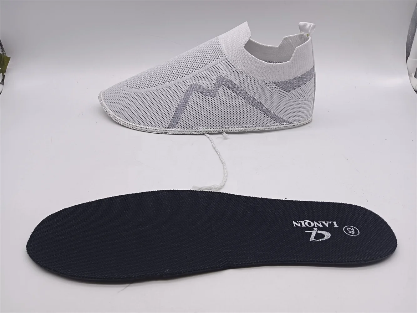 2023 Sports Shoe Material Vamp Shoe Upper Material Knitted Upper Knit Fabric Sneakers Shoe Uppers