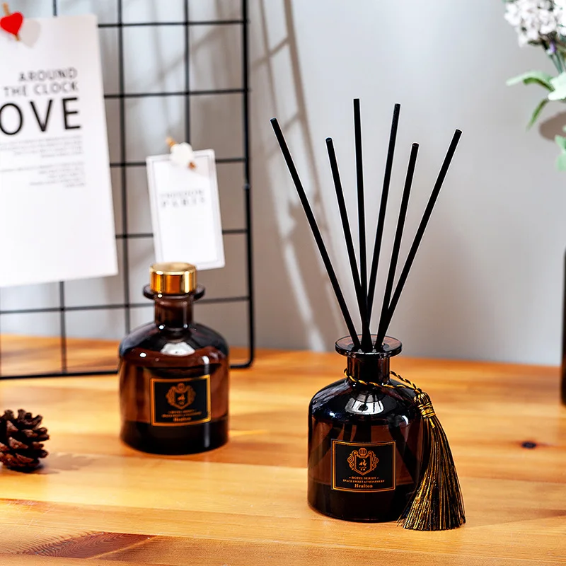 High Quality 120ml Hot Sale Round Glass Reed Diffuser Bottle